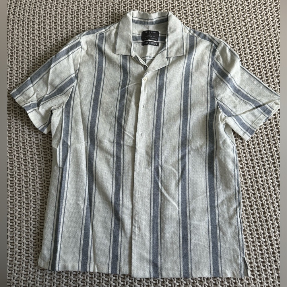 Primark Men’s Cotton Striped Polo